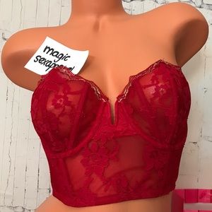 VICTORIA’S SECRET 34 36 DREAM ANGELS BUSTIER BRA